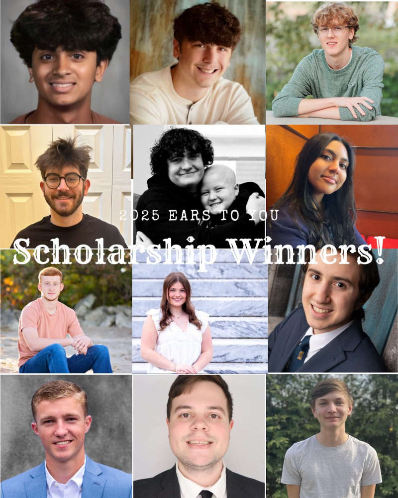 2025 Ears To You scholarship winners